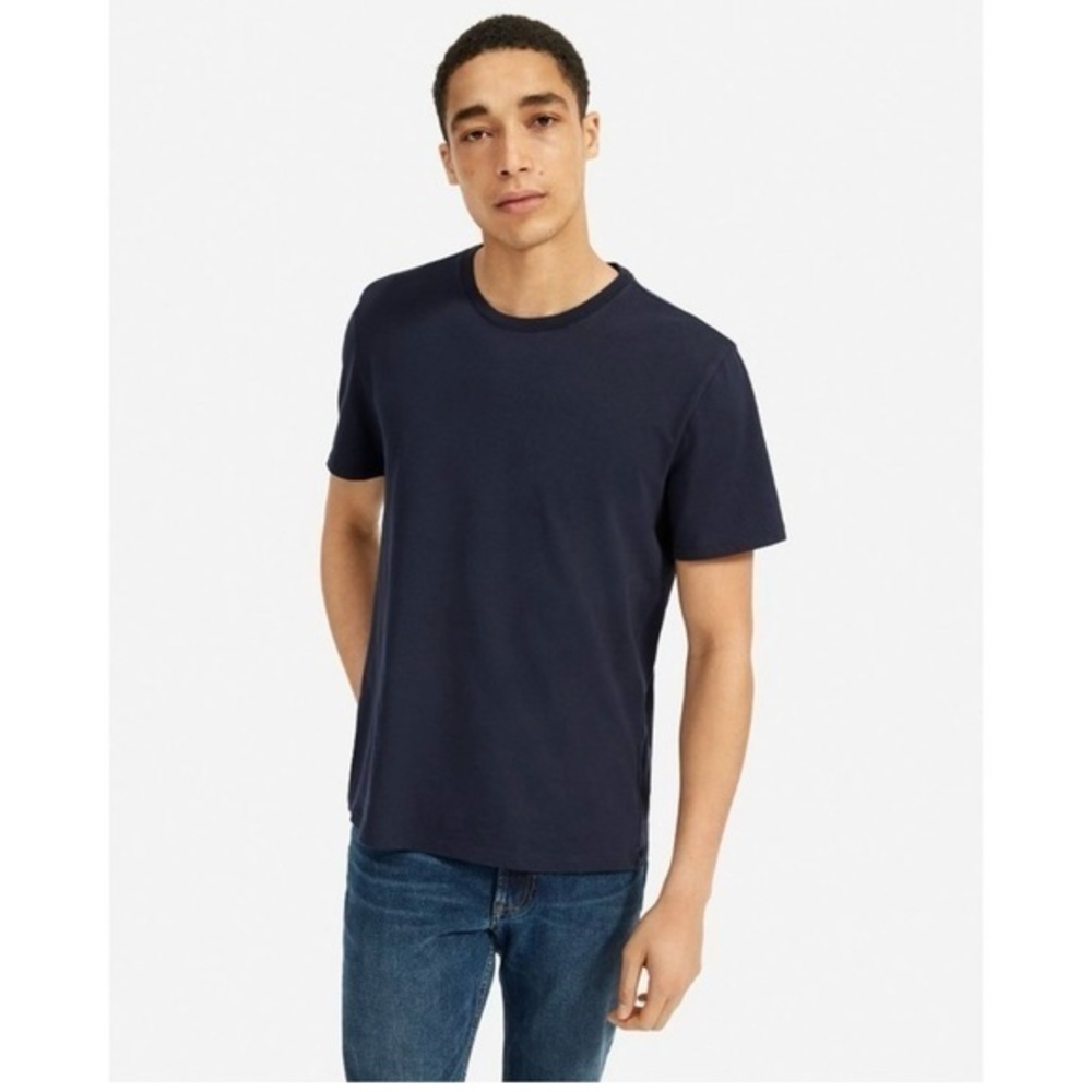 NWT EVERLANE The Organic Cotton Crew S